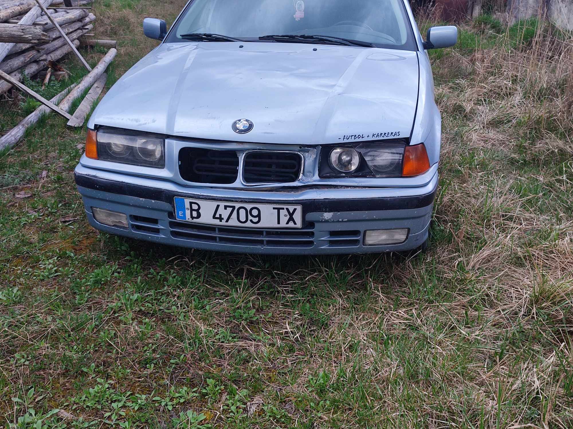 Bmw e36 525 tds usor avariat Spania